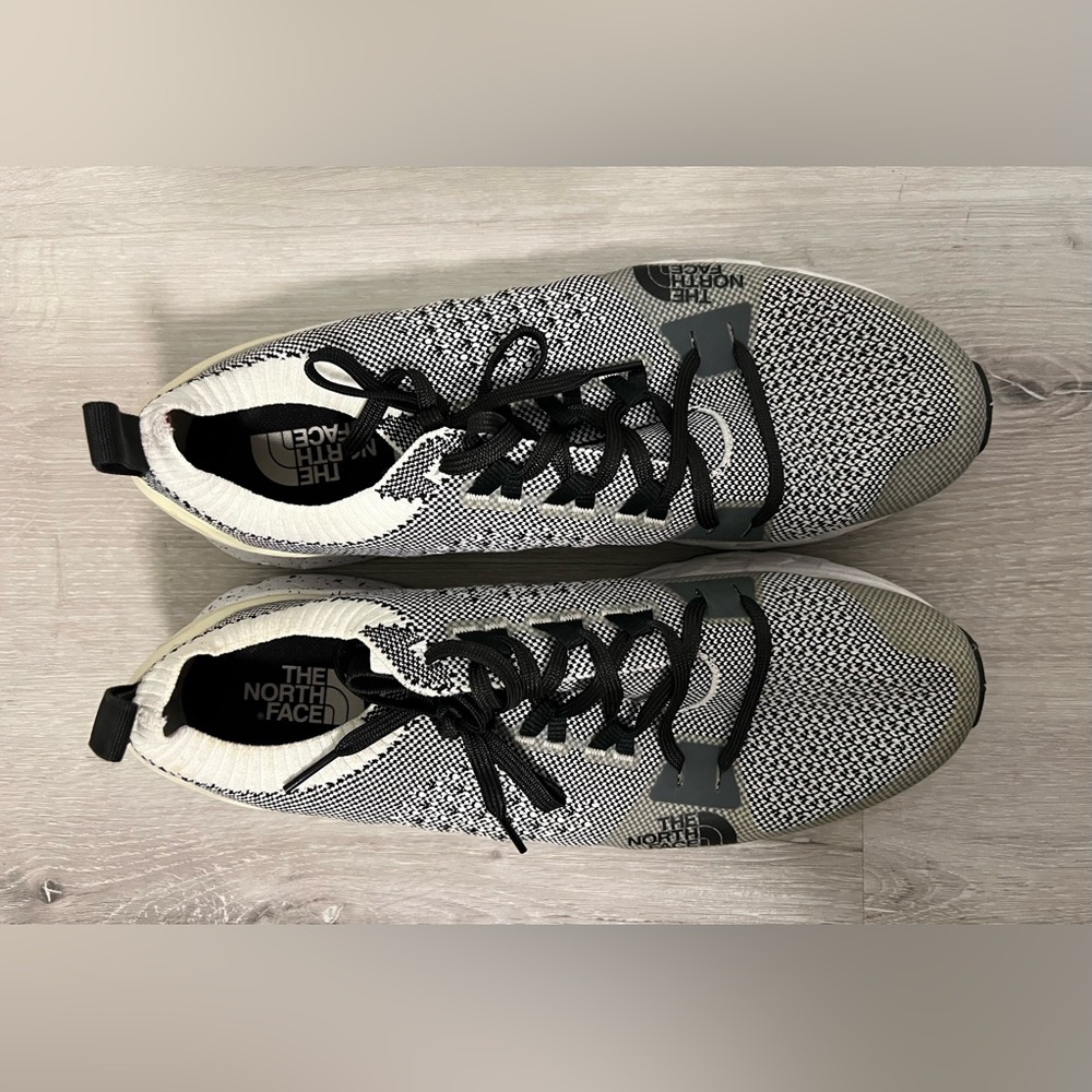 The North Face Men's Black and White Shoes